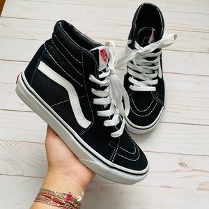 Vans Black Sk8 Hi Sneakers